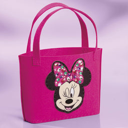 Totum Disney Minnie Mouse DIY schoudertas maken en versieren - vilt - DIY fashion knutselen