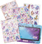 Totum My Little Pony raamstickers 50 verplaatsbare stickers - niet permanent incl. speelachtergrond