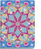 Totum Notitieboek Lotus Mandala groot - incl. 2000+ strass steentjes knutselen 21 x 25 cm cadeautip