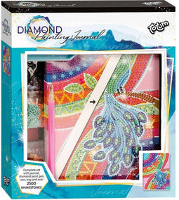 Totum pauw diamond painting notitieboek dagboek schrijfboek harde kaft knutselen