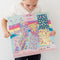 Totum Unicorn stickers super sticker set XL 7 vellen - incl. luxe sticker met eenhoorn thema 38 x 36 cm
