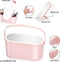 Touch Of Beauty Make Up Organizer met LED Spiegel - Reis Beautycase - 24,1 x 10,4 x 11,7CM - Verstelbaar LED-Licht - Incl. USB-Oplaadkabel - Kunststof - Roze