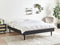 TOUCY - Tweepersoonsbed - Zwart - 160 x 200 cm - Rubberhout