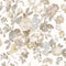 Noordwand - Behang - Blooming - Garden - 6 - Big - Flowers - beige - en - blauw