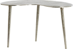 Light & Living Organische Bijzettafel Linos - 67 x 49cm - Nikkel