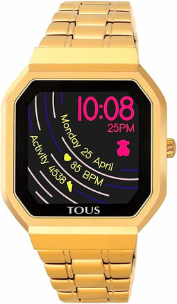 Tous smartwatch damski kolor złoty 100350700