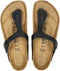 Birkenstock Gizeh - Slippers - Regular fit - Zwart - Maat 41