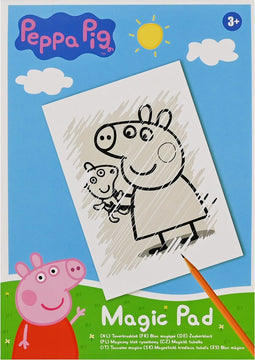 Toverkrasblok Peppa Pig 16 vel 15x21cm