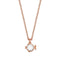 Esprit ESNL03217C420 - Collier - Sterrenbeeldhanger Vissen - Roségoud 42cm