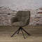 Tower living Alba swivel armchair - Dark brown