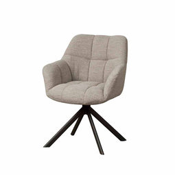 Tower living Alba swivel armchair - Steel