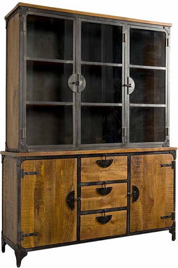 Tower living Basto - Vitrine cabinet 5 drs. 3 drws