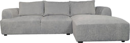 Tower living canterbury 2,5-al + chaise r - mona 120 taupe