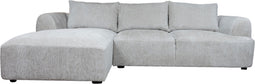 Tower living canterbury 2,5-ar + chaise l - mona 110 sand
