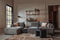 Tower living canterbury 2,5-ar + chaise l - mona 464 cement grey