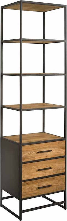 Tower living Felino - Bookcase 3 drws. 60x45x220