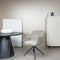 Tower living Fondo swivel armchair - fabric Mona 464 Cement Grey