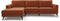 Tower living Highlands 2,5-seater AR + Chaise Lounge L