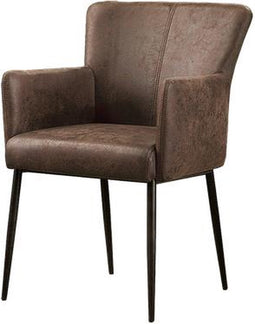 Tower living Ibiza armchair - Savannah dark brown 1078-03 (uitlopend)