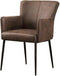 Tower living Ibiza armchair - Savannah dark brown 1078-03 (uitlopend)
