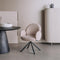 Tower living Imola swivel armchair - fabric Ascot 12 Beige
