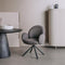 Tower living Imola swivel armchair - fabric Ascot 5 Anthracite