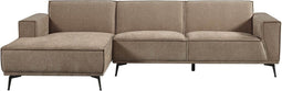Tower living Leeds 2,5-seater AR + Chaise Lounge L Moss Grey