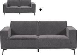 Tower living Leeds 3 ALR + 2,5 ALR seater Black Blue