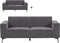 Tower living Leeds 3 ALR + 2,5 ALR seater Black Blue