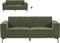 Tower living Leeds 3 ALR + 2,5-ALR seater Bottle green