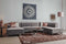 Tower living Leeds Chaise Lounge L + 2,5 seater no arm - Ottoman R Moss Grey