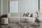 Tower living Leicester Bench Round Right 2,4 Ivory