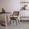 Tower living Lenno swivel armchair - fabric Adore 16 Forest green