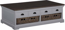 Tower living Napoli - Coffee table 135x75 - 12 drws.