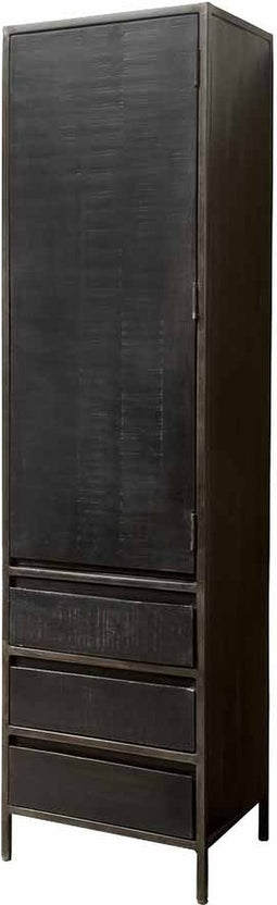 Tower living Paterno - Cabinet 1 dr 3 drws - 50x40x190