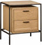 Tower living Pineto sidetable 2 drws. 56x40x62