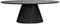 Tower living Premana oval diningtable - 220x120 - black