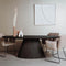Tower living Premana oval diningtable - 220x120 - black
