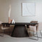 Tower living Premana oval diningtable - 240x120 - black