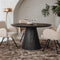 Tower living Premana round diningtable - 130x130 - black