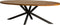 Tower living Selva mango oval diningtable top 1,5 / 2,5 - 200