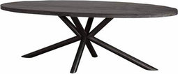 Tower living Selva mango oval diningtable top 1,5 / 2,5 - 200