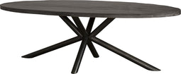 Tower living Selva mango oval diningtable top 1,5 / 2,5 - 240