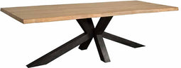 Tower living Sovana Live-edge dining table 260x100 - top 5
