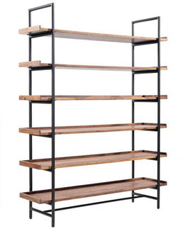 Tower living Taviano wall rack 6 shelves 140x40x180