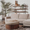 Tower living Taviano wall rack 6 shelves 140x40x180