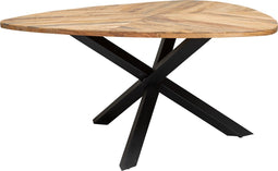 Tower living Trivero triangle diningtable 150x150 - natural