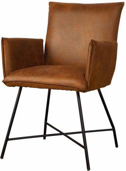 Tower living Trofa armchair - fabric amazon 9 cognac