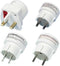 Vivanco Universele Set Reisstekkers A4