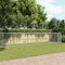 vidaXL - Hondenhok - met - deur - 12x2x1,5 - m - gegalvaniseerd - staal - grijs